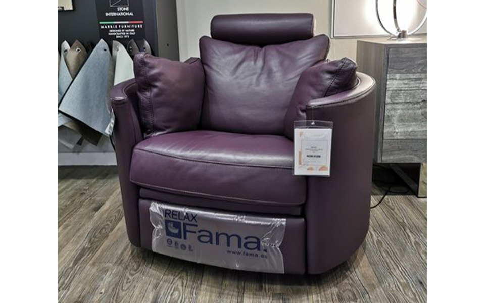 Fama Moon Armchair
with Motor
Was £1,944 Now £1,299